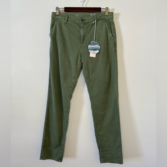 AG Adriano Goldschmied The Caden Tailored Trouser Green Size 26 NWT - Picture 1 of 7